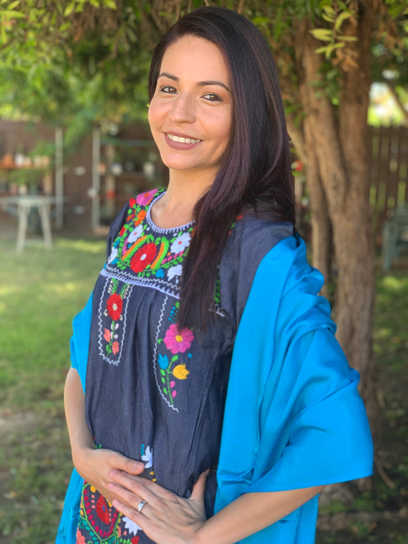 Vestido bordado
