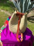 Crossbody Straw Bag