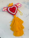 Corazones Bordados