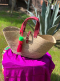 Straw Beach Bag